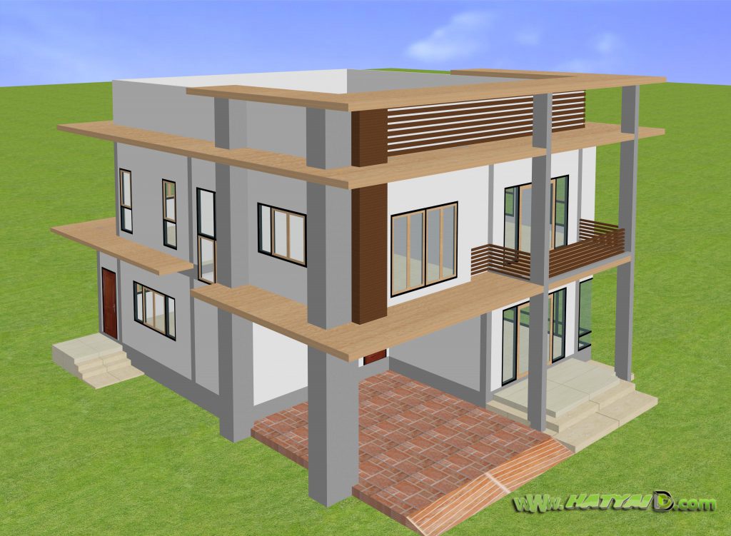 แบบบ้าน สไตล์โมเดิร์น