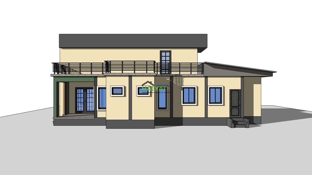 บ้านมีระเบียงยาว