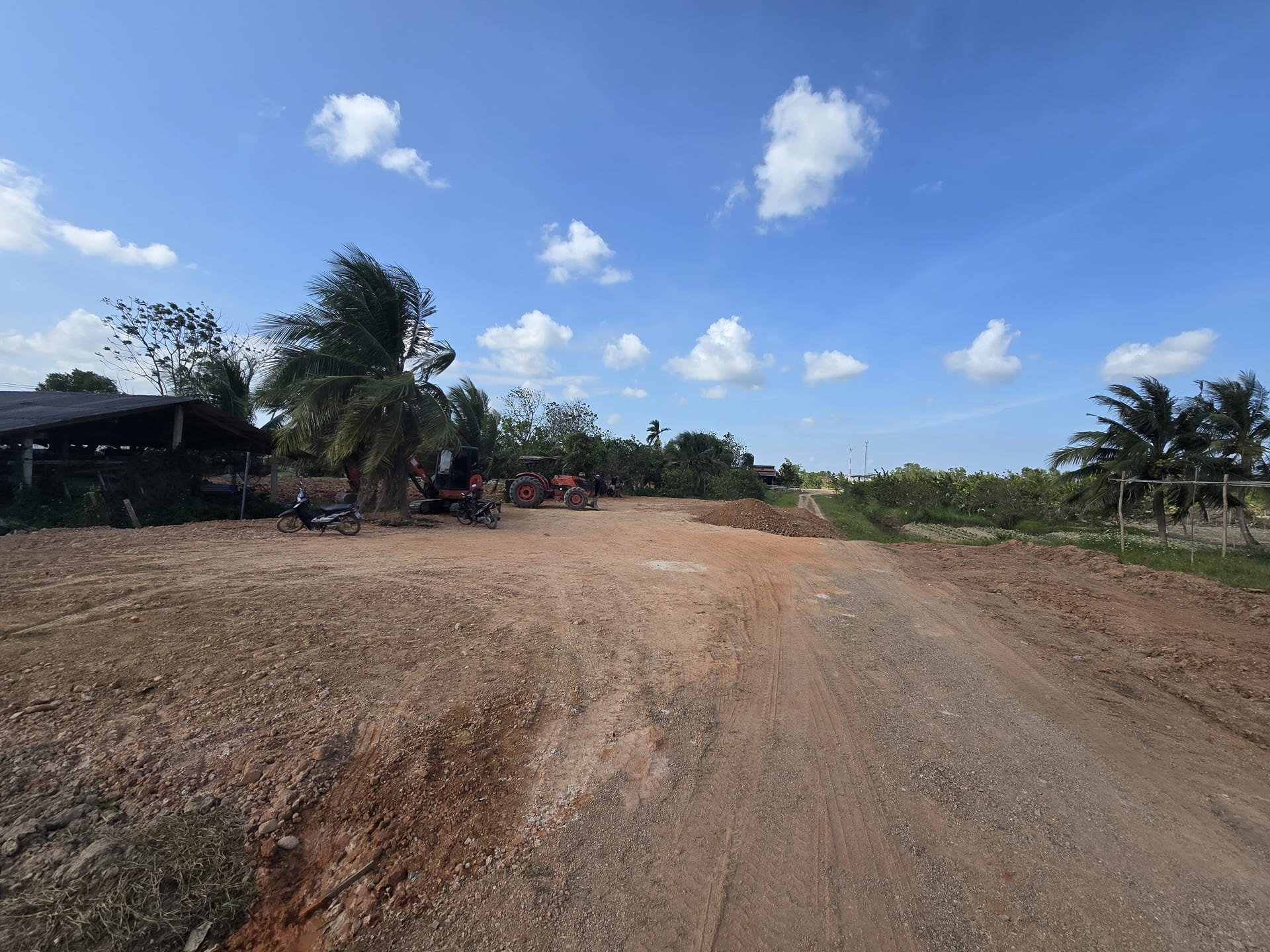 ถมดินสร้างบ้าน