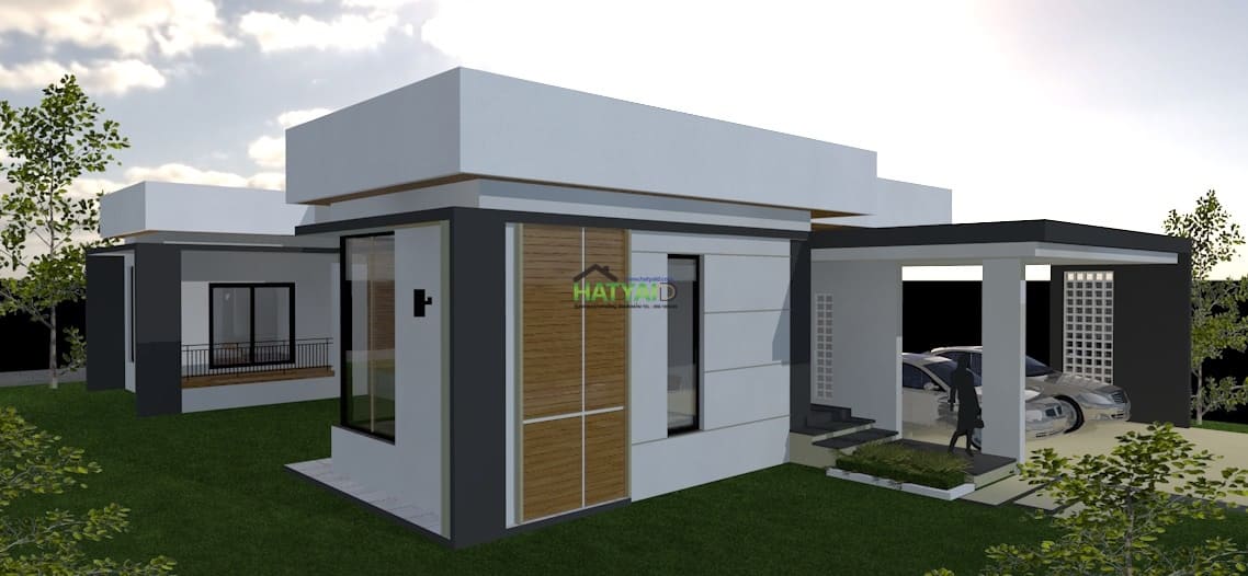 บ้านสไตล์โมเดิร์นตกแต่ง
